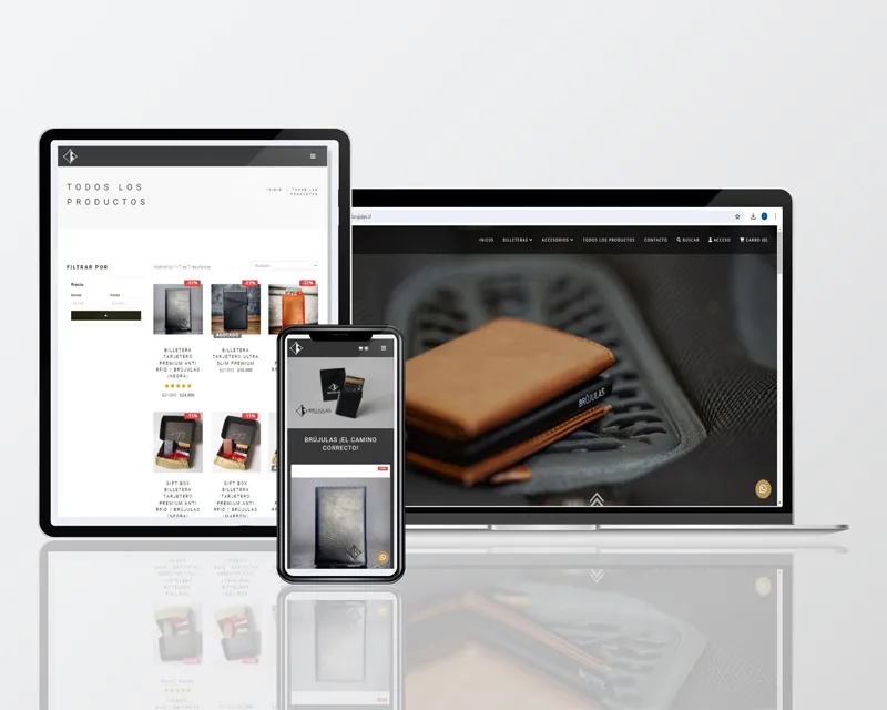 Proyecto Brújulas — Tienda Online desarrollada por Comseq